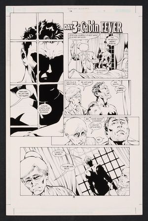 Original Art from Batman Gotham Knights #42 (2003) Page 4 Pencils by David Ross, Inks by John Floyd Comic Art