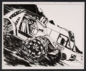 Original Art from Blue and Gold #2 (2021) Pages 2-3 Pencils and Inks by Ryan Sook Comic Art