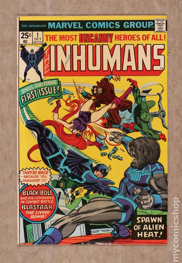 Inhumans (1975 1st Series) #1 VG 4.0