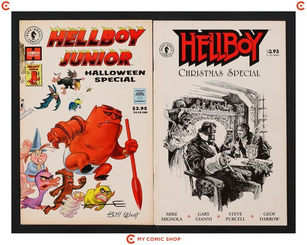 Hellboy Comic Label Hellboy Lot of 2