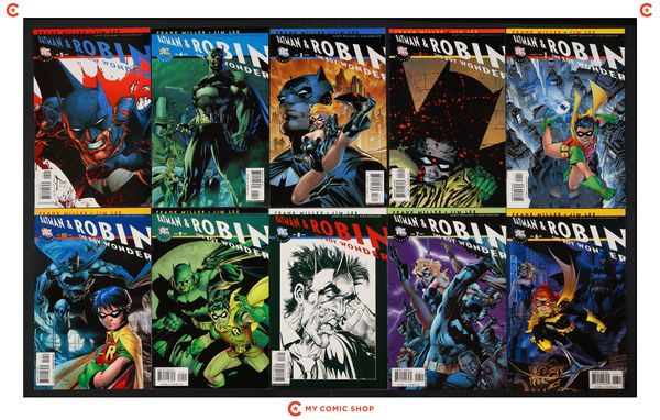 All Star Batman And Robin Scan Vf All Star Batman and Robin the Boy Wonder Lot of 10