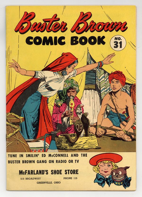 Buster Brown Comic Book (1945-1956 Brown Shoe Co.) 31 VG 4.0