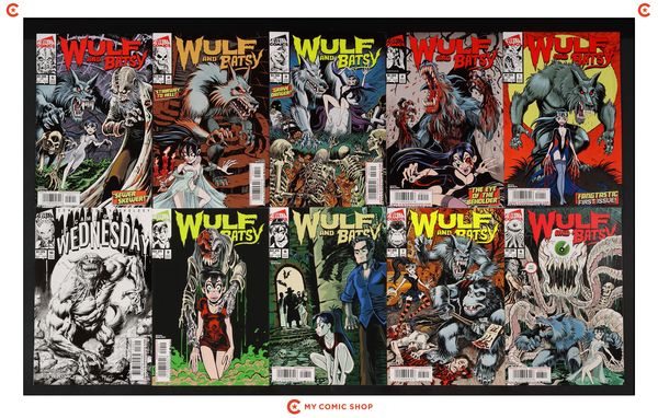 Wulf and Batsy Lot of 10