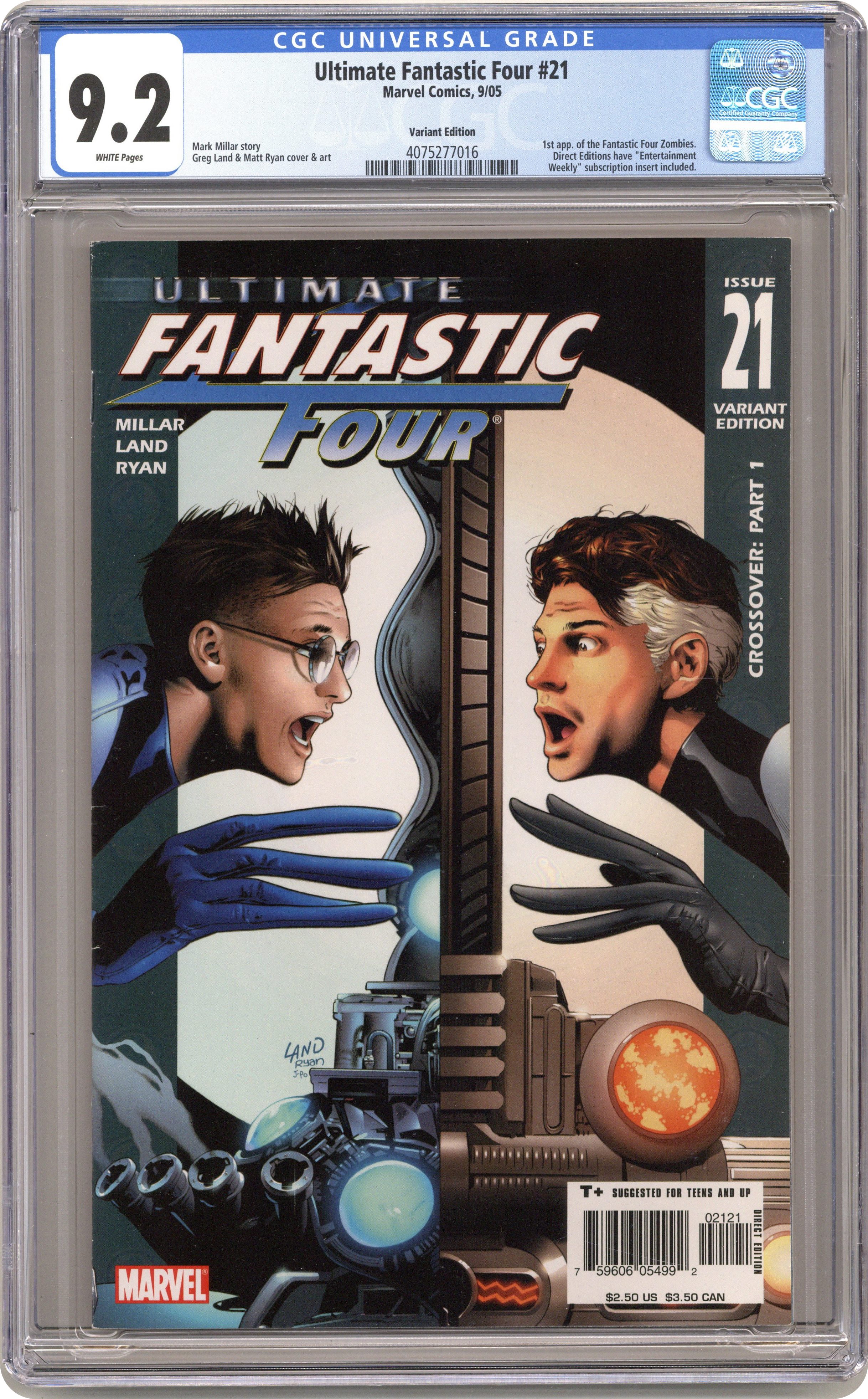 Ultimate Fantastic Four (2006) # 31 (FN/VF) Variant Edition • Millar •  Marvel