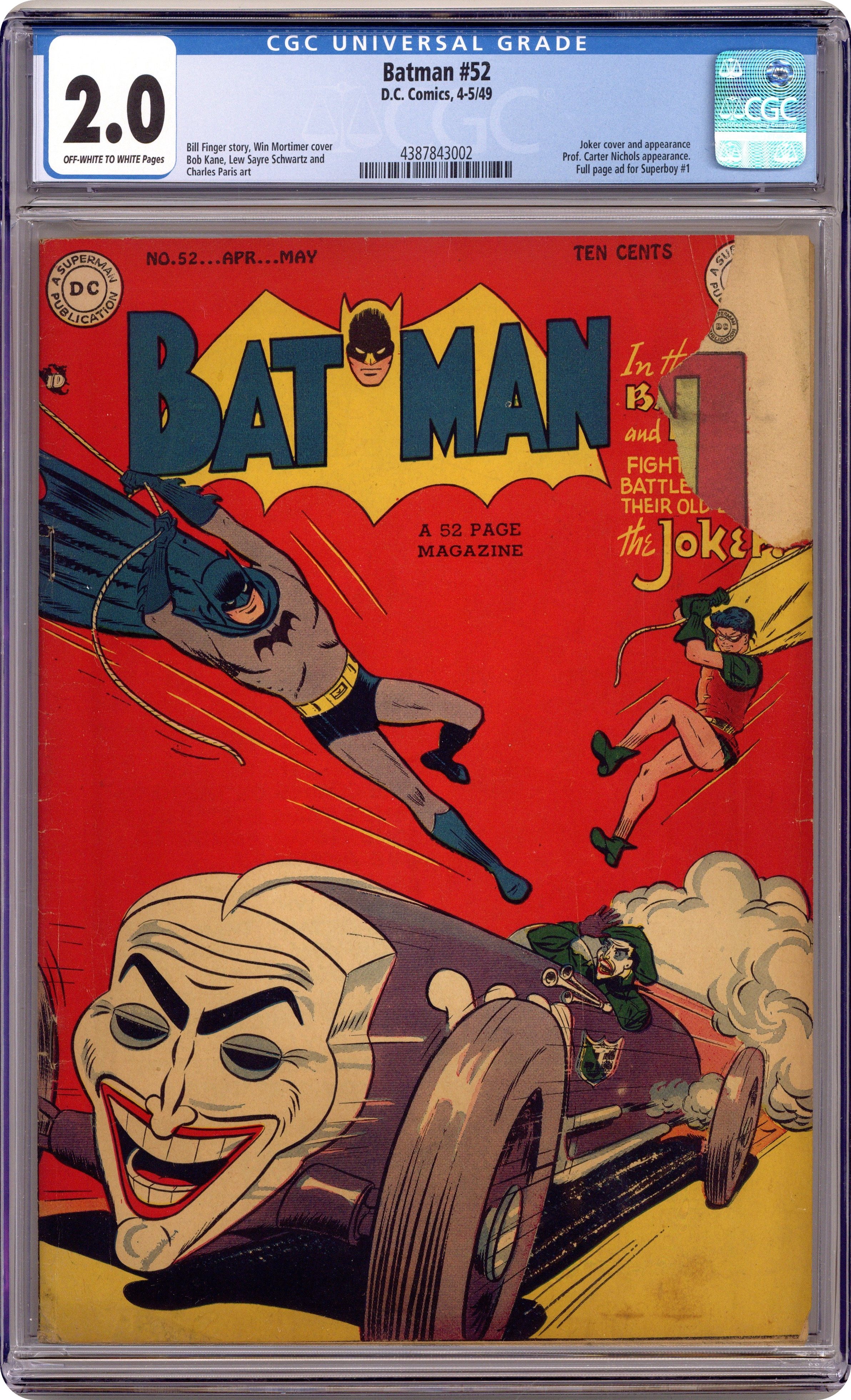 Batman 252 Actual item pictured; not a generic image.