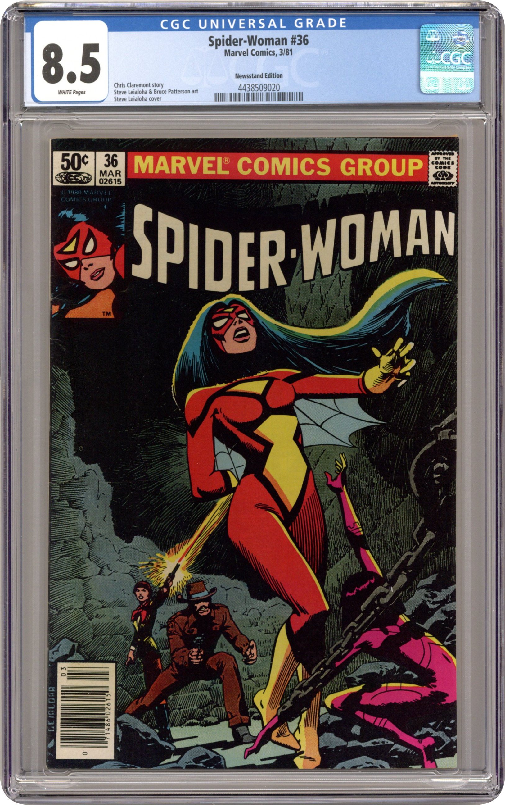 Spider Woman (1982) # 47 (VF) Canadian Price Variant • CPV • Ann Nocenti