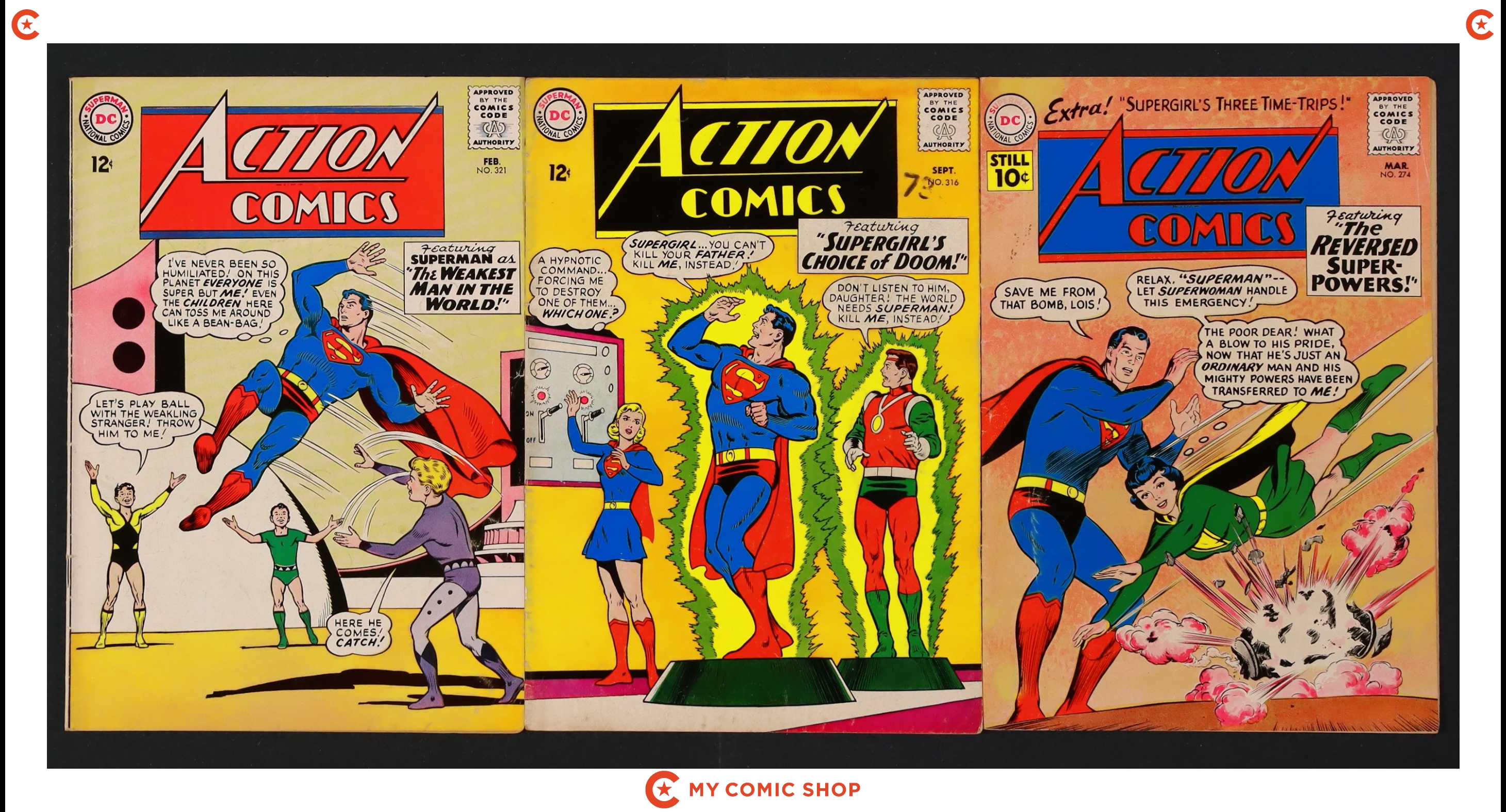 Action Comics Lot of 3