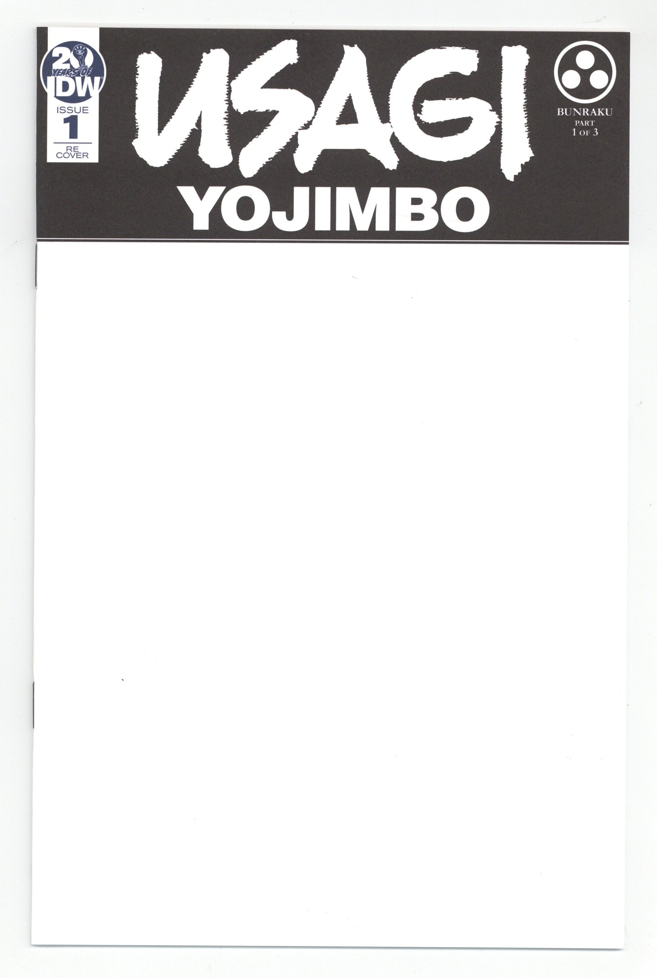 Usagi Yojimbo (2019 4th Series IDW) 1RE.BLANK VF/NM 9.0