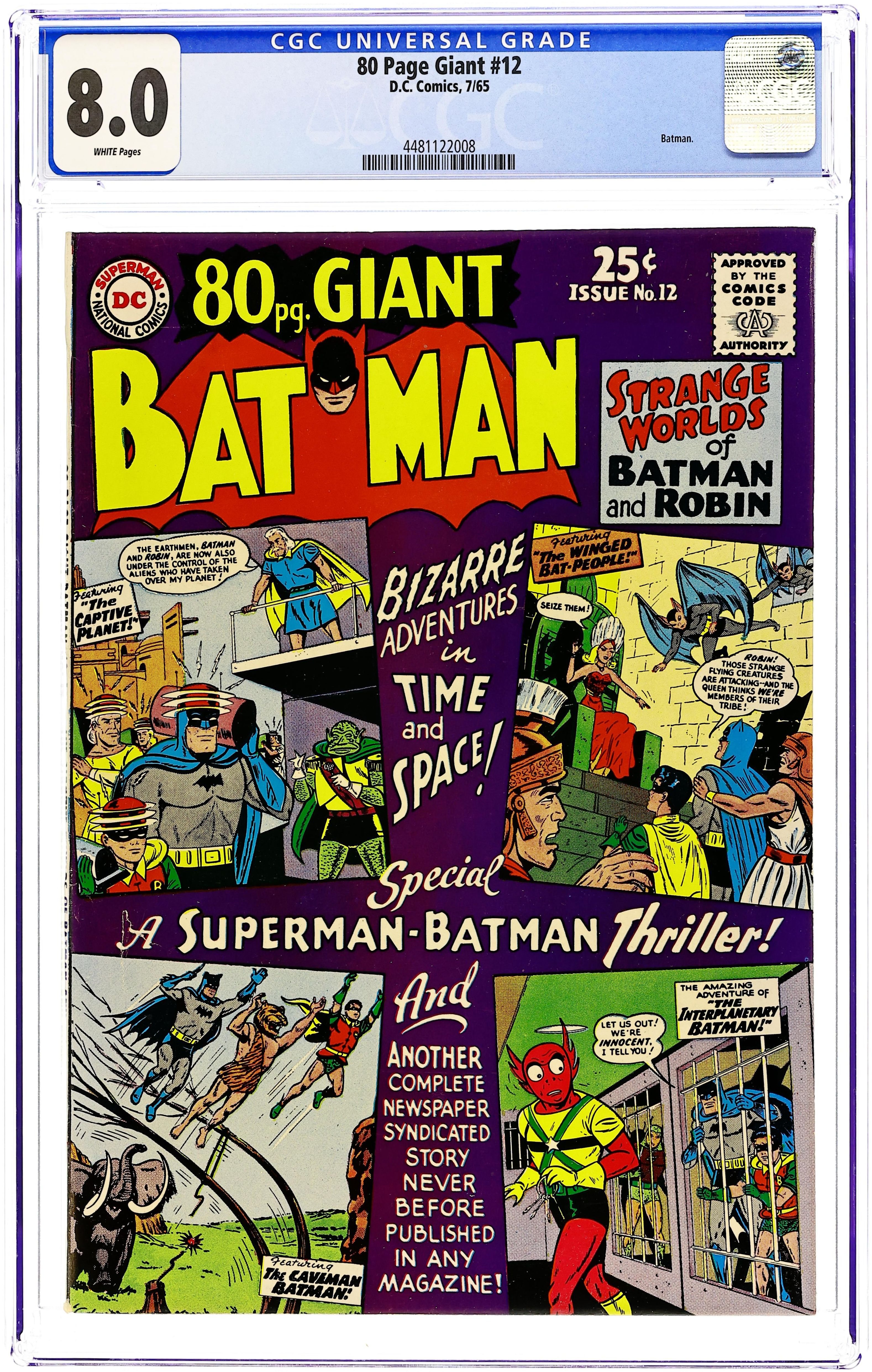 Eighty Page Giant (1964) 12 CGC 8.0