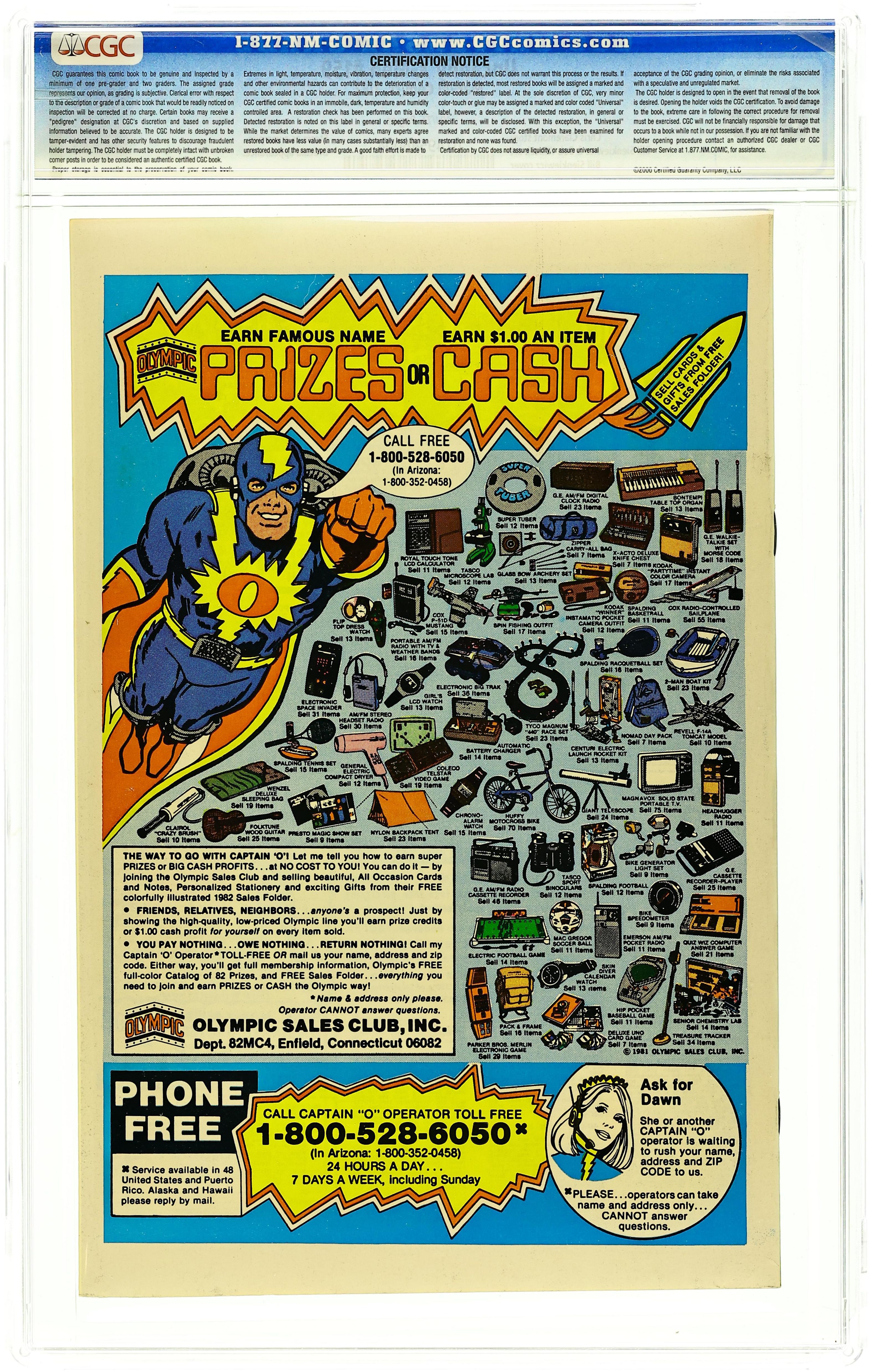 Uncanny X Men 1963 1st Series 159n Cgc 8 5