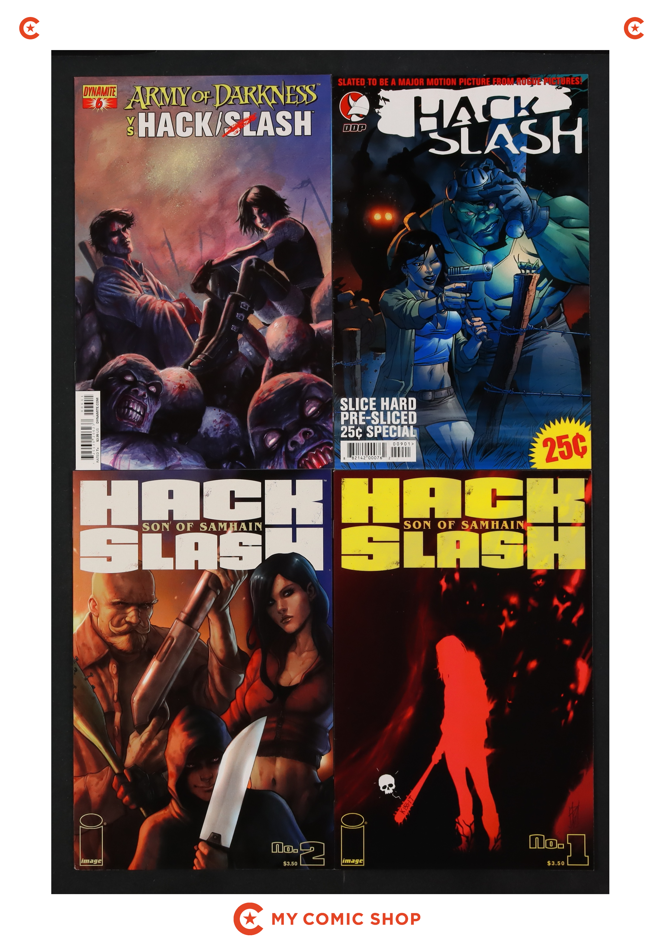 Hack Slash Lot of 4