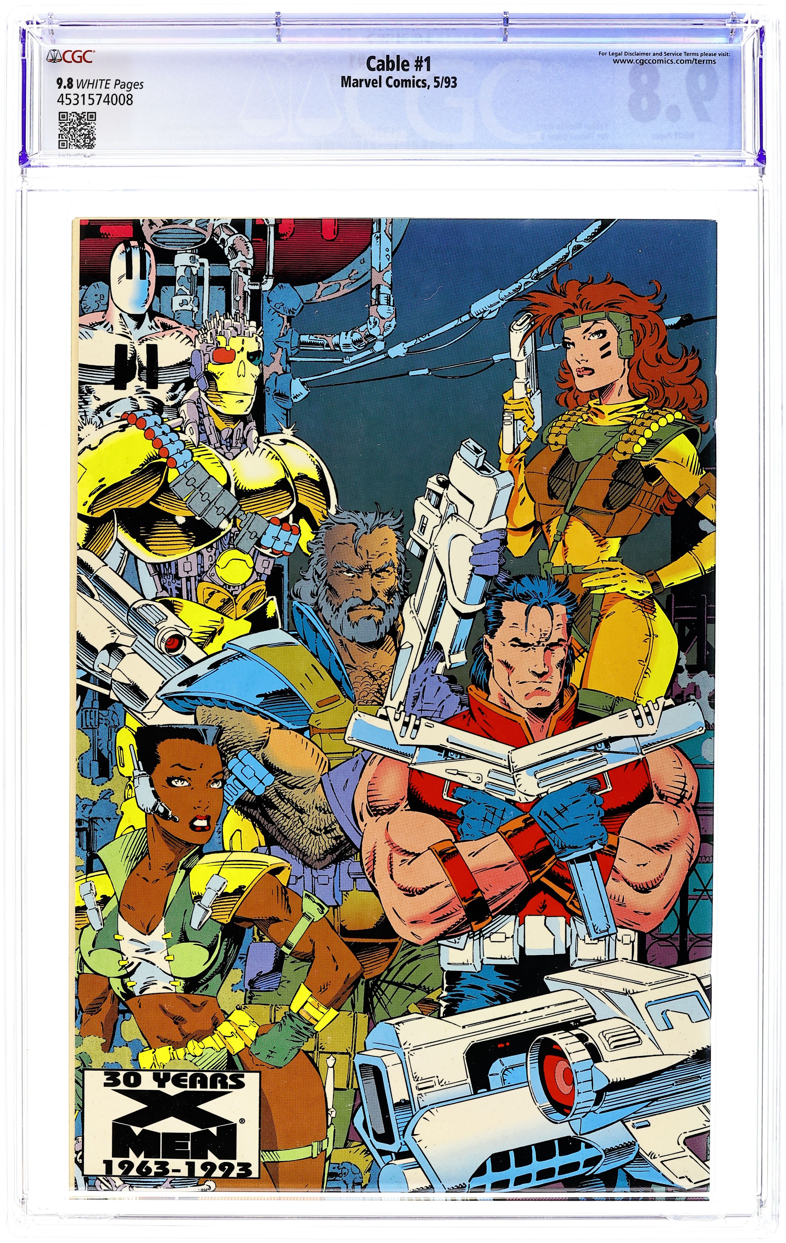 Cable (1993 1st Series) 1 CGC 9.8
