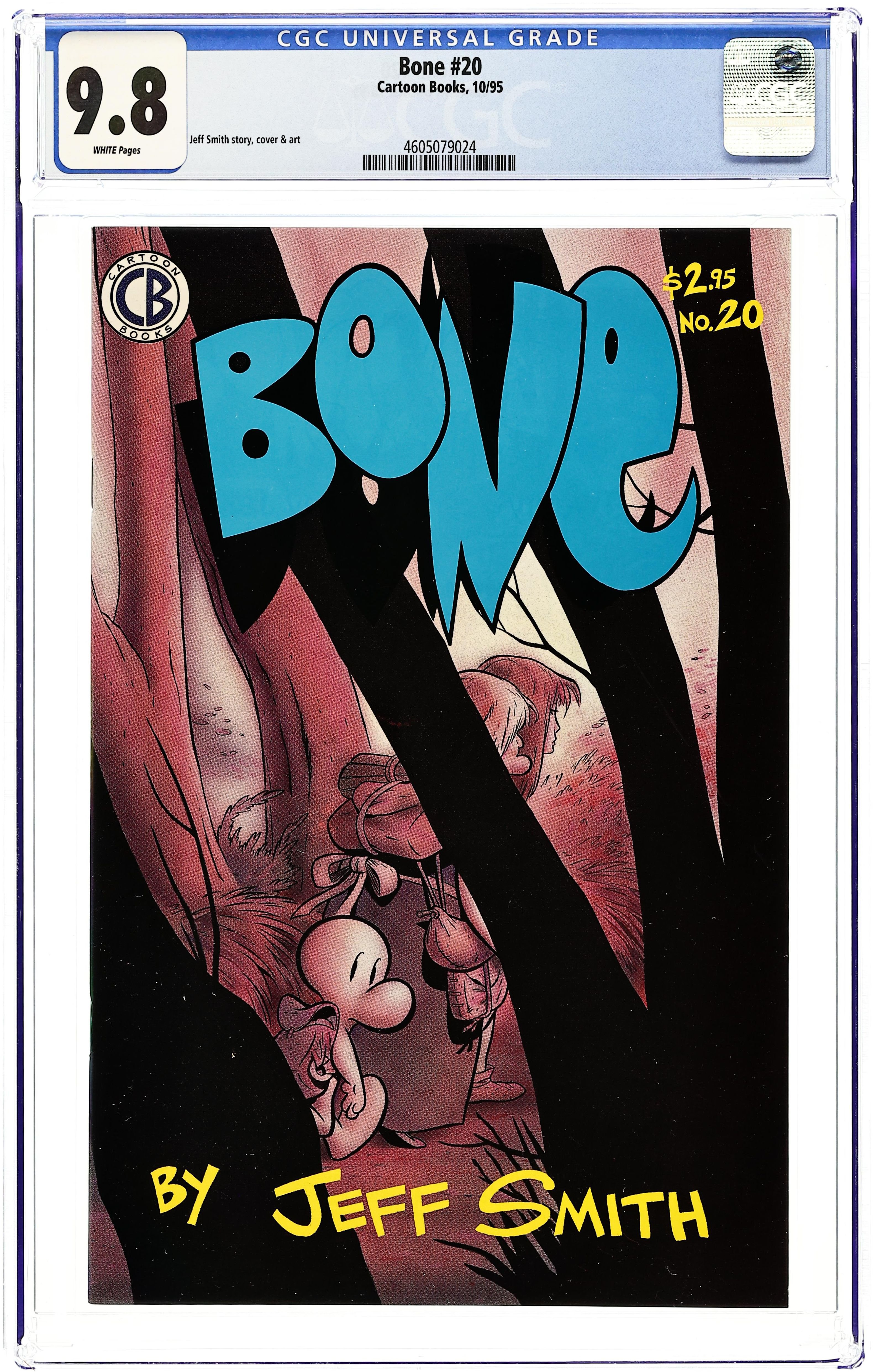Bone (1991 1st Printing) 20 CGC 9.8