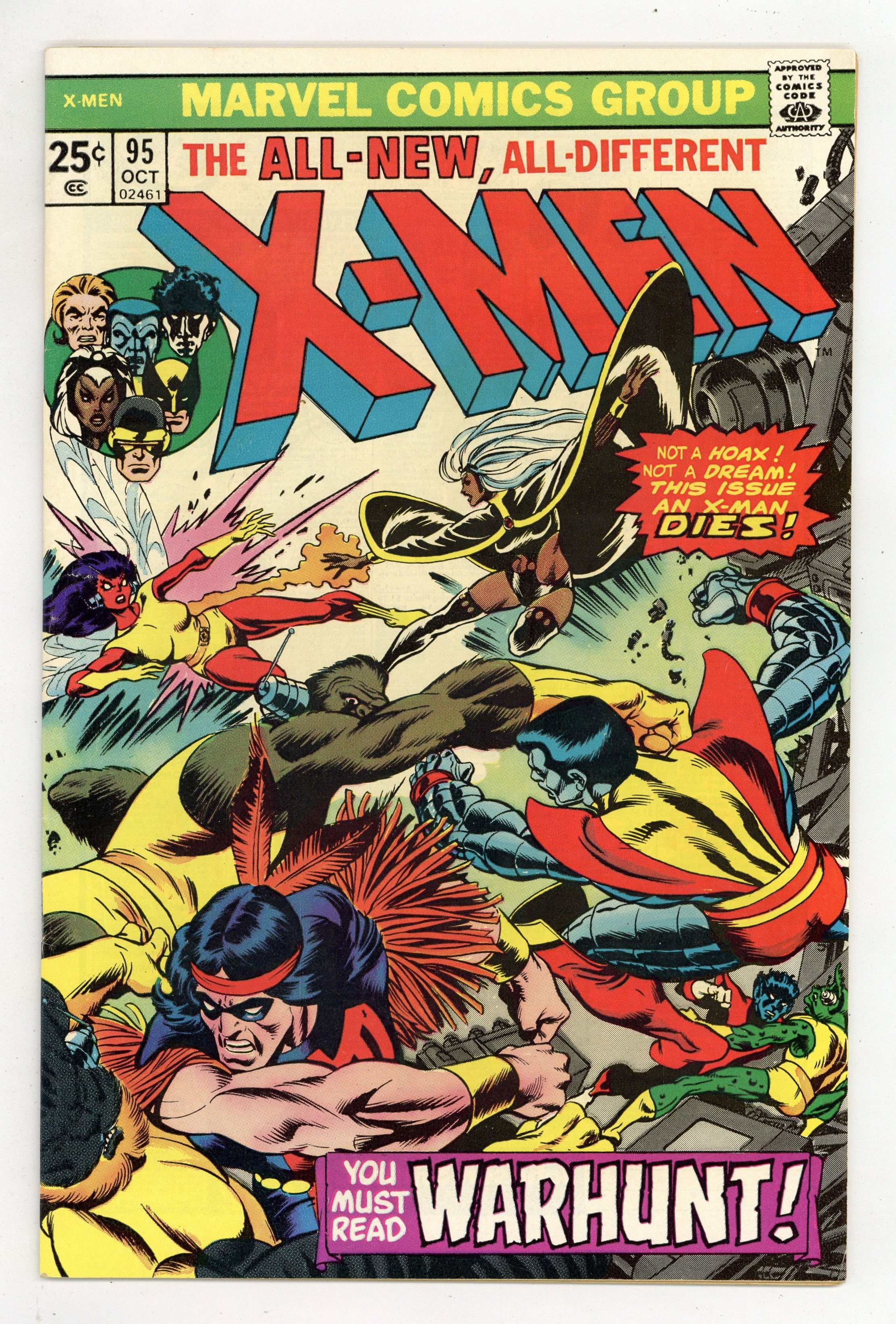 Uncanny X Men 1963 1st Series 95 Fn 6 5