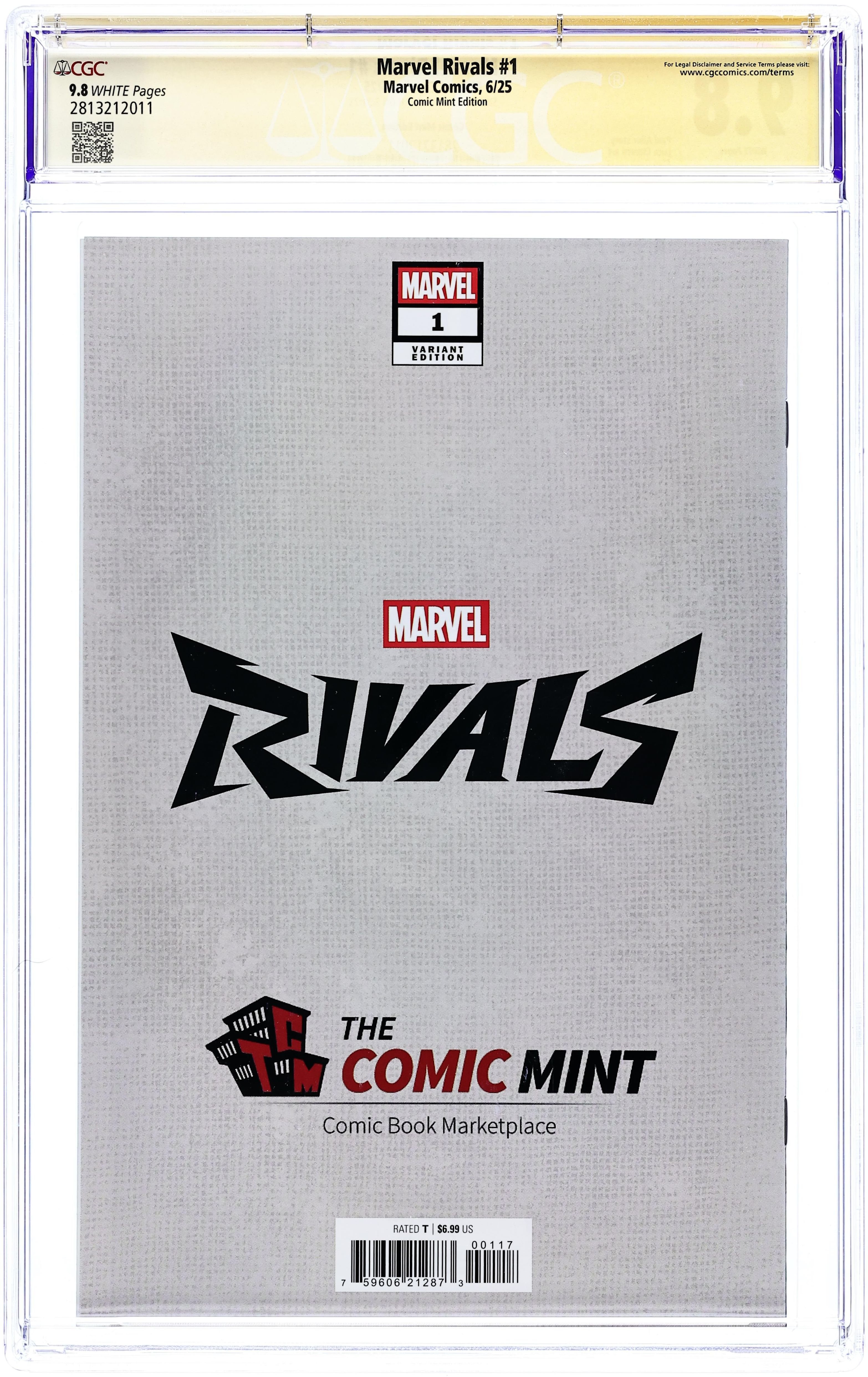 Marvel Rivals (2025 Marvel) 1COMICMINT CGC 9.8 SS Quah
