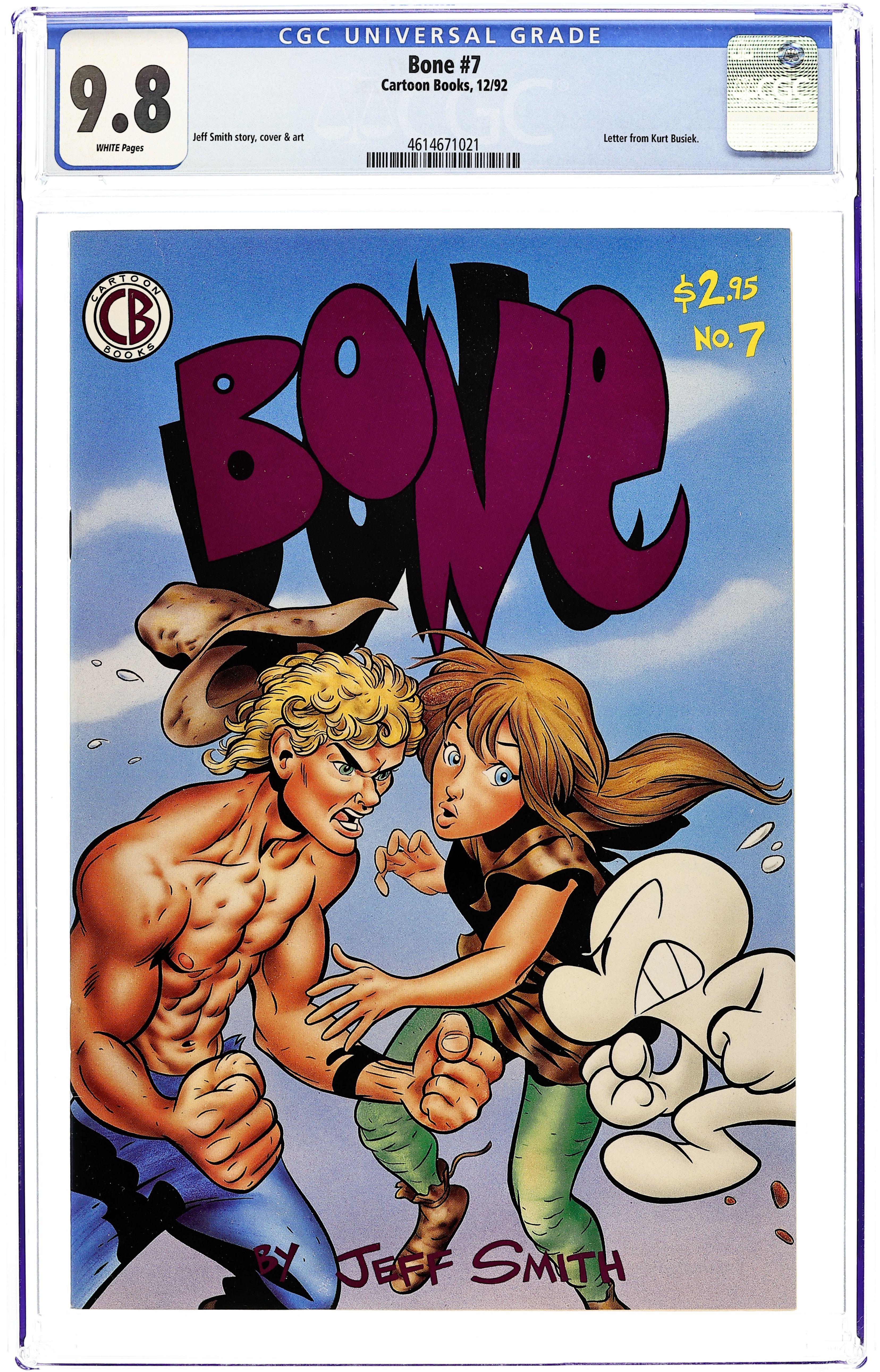 Bone (1991 1st Printing) 7 CGC 9.8