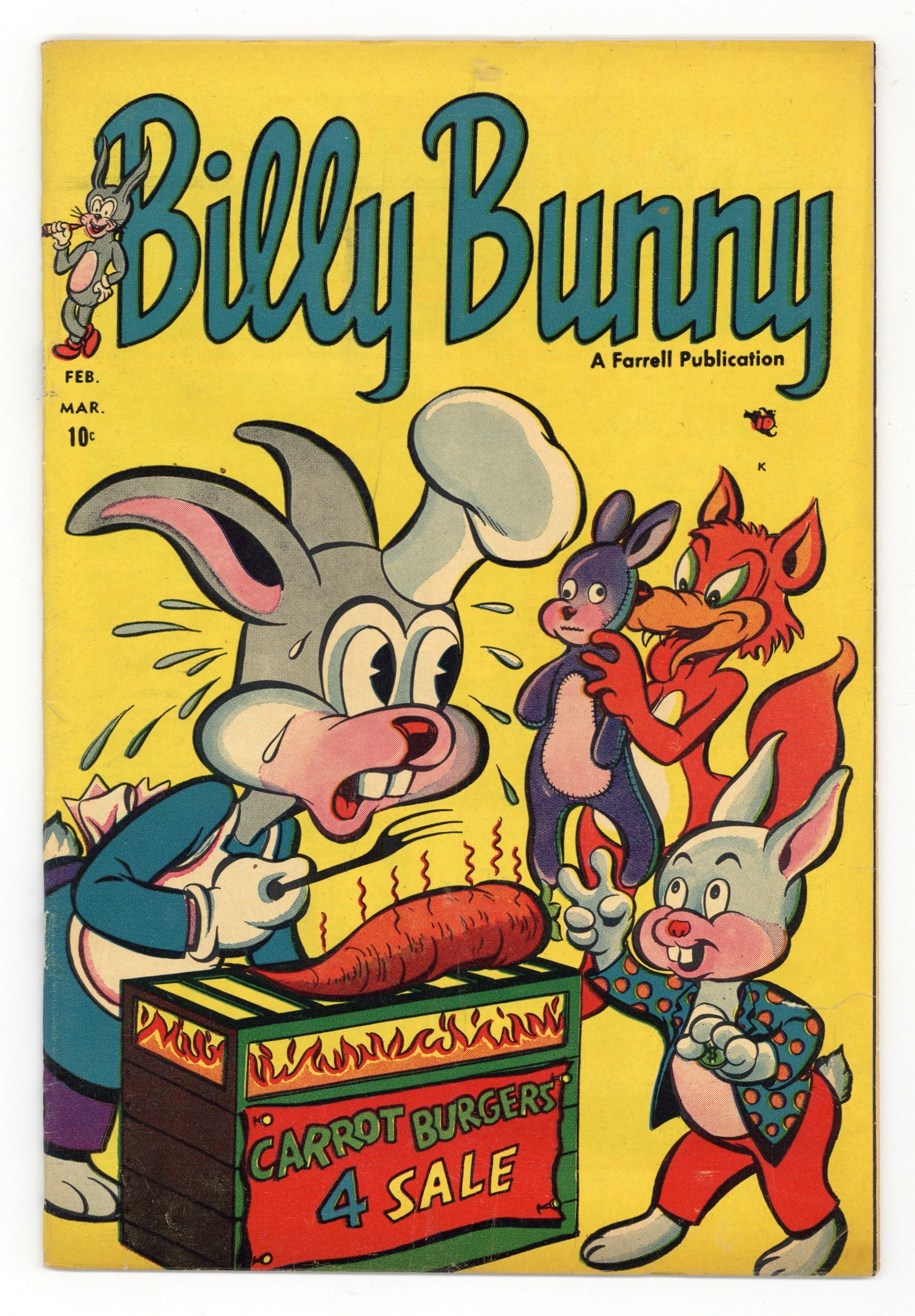 Billy Bunny (1954) 1 VG 4.0