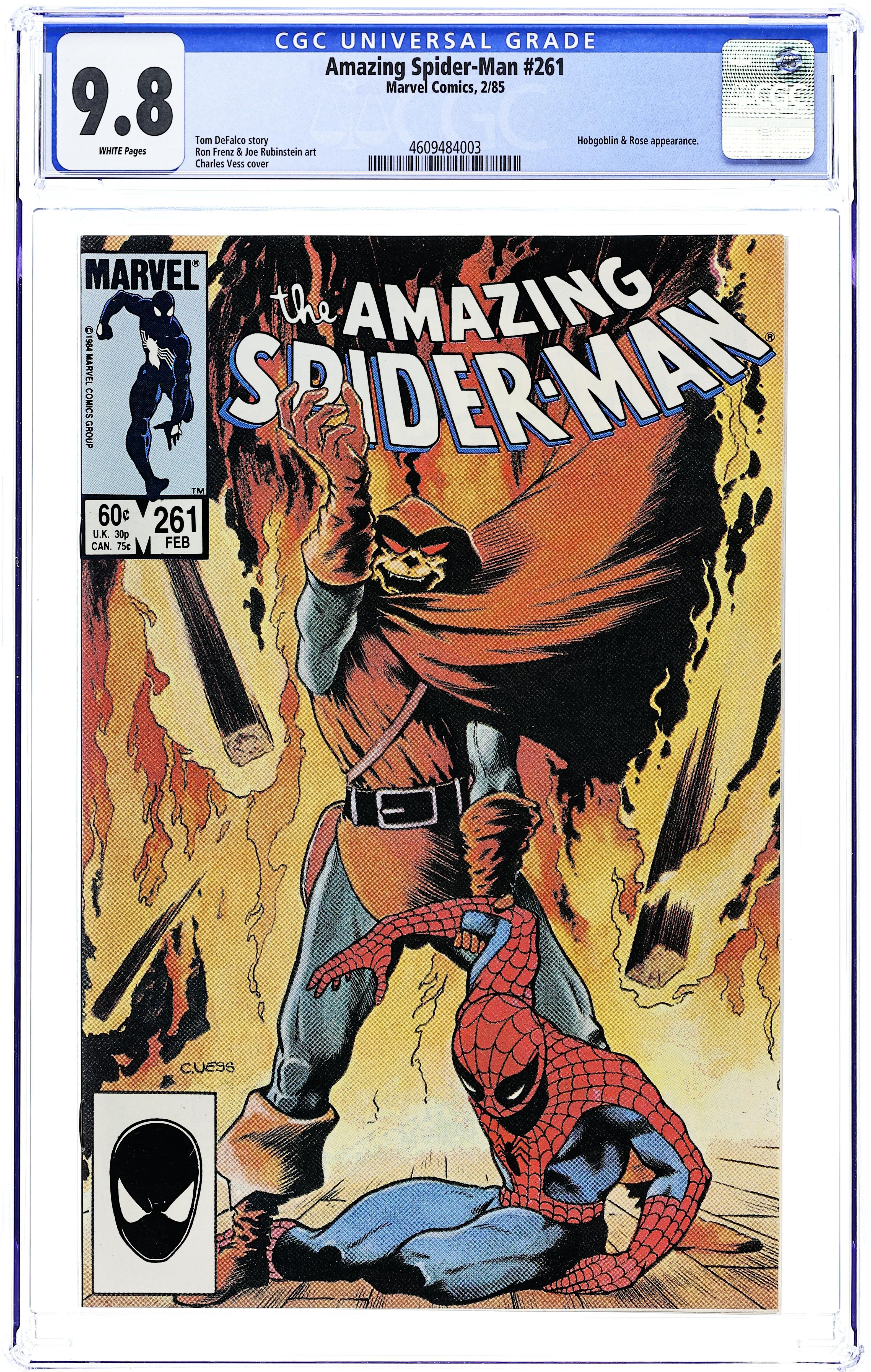 Amazing SpiderMan (1963 1st Series) 261 CGC 9.8