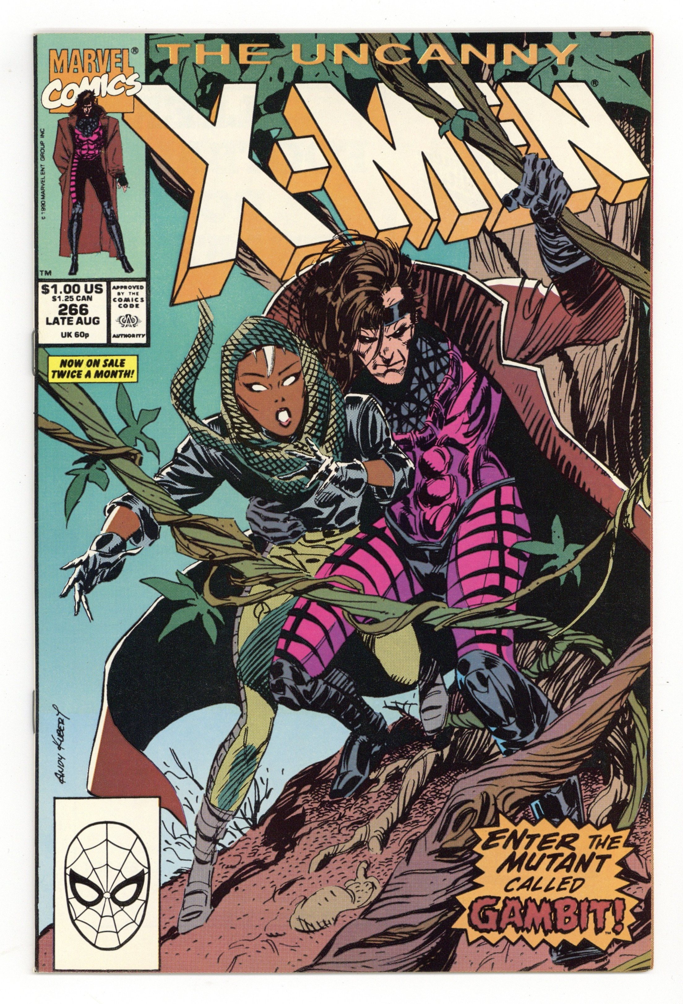 Uncanny X-Men (1963 1st Series) 266D VF+ 8.5