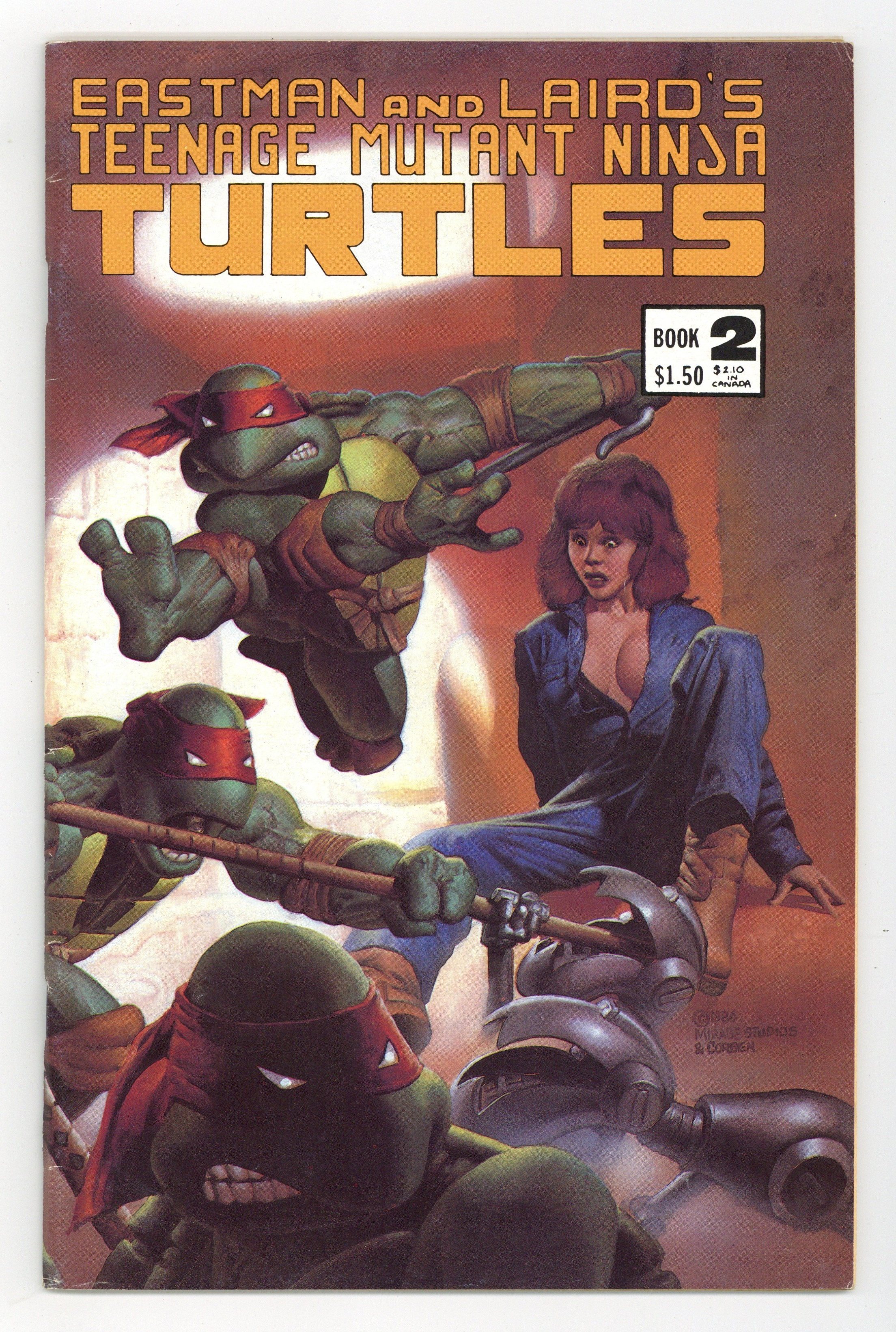 Teenage Mutant Ninja Turtles (1984 Mirage) 2REP.3RD FN- 5.5