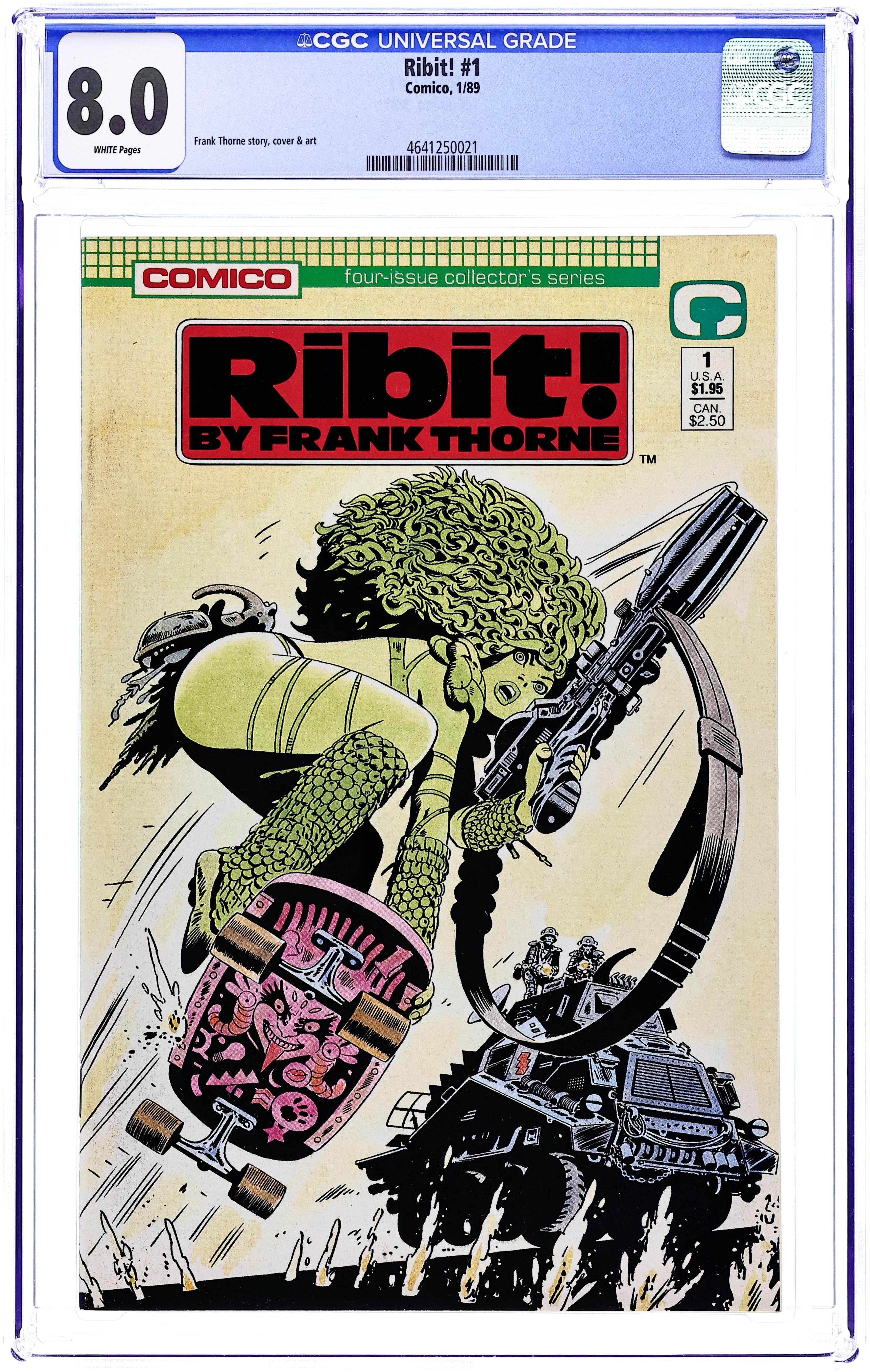 Ribit (1989 Comico) 1 CGC 8.0