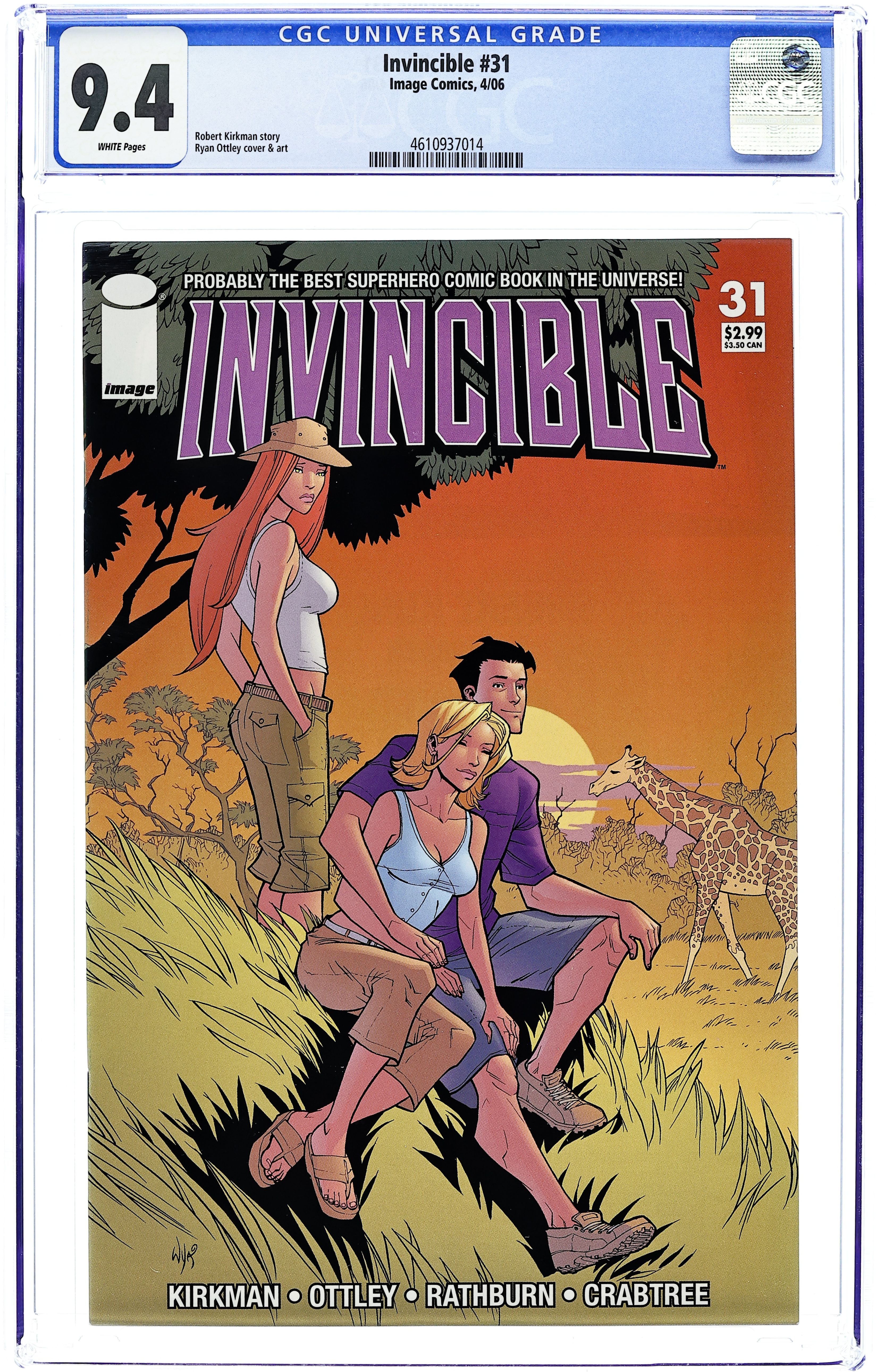 Invincible (2003 Image) 31 CGC 9 4