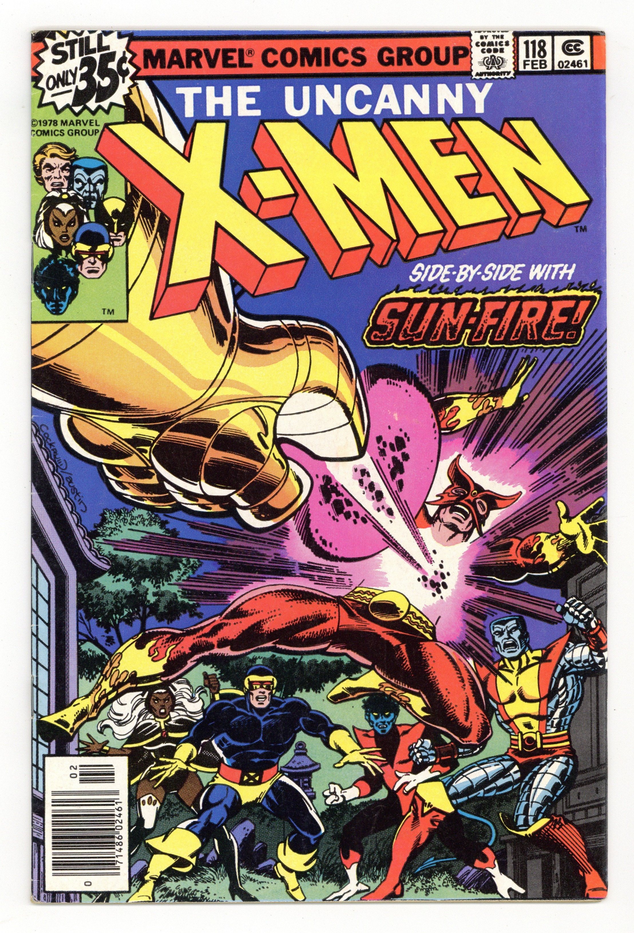 Uncanny X Men 1963 1st Series 118 Vg 4 0