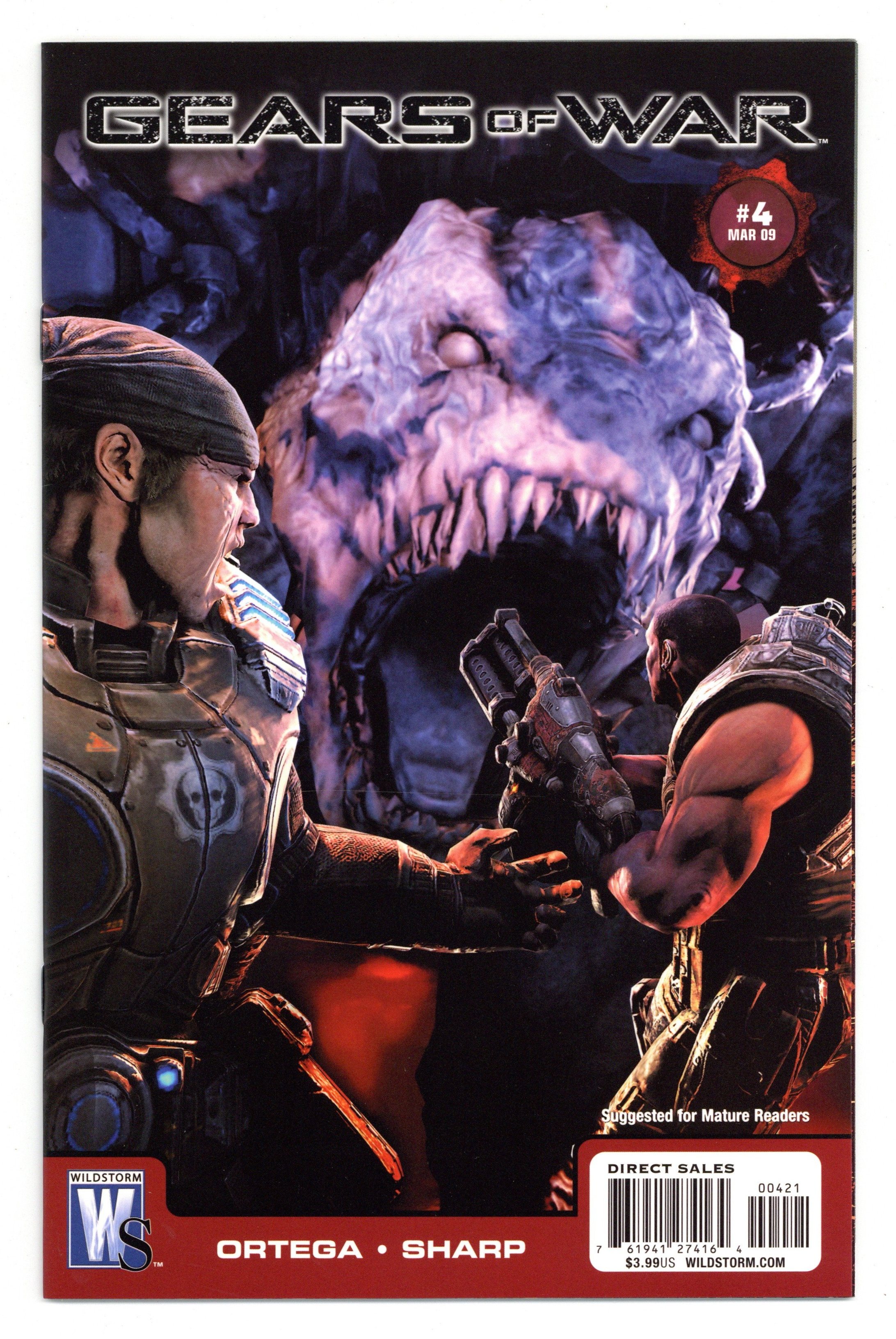 Wildstorm GEARS OF WAR #13 Comic Book (Oct 2010