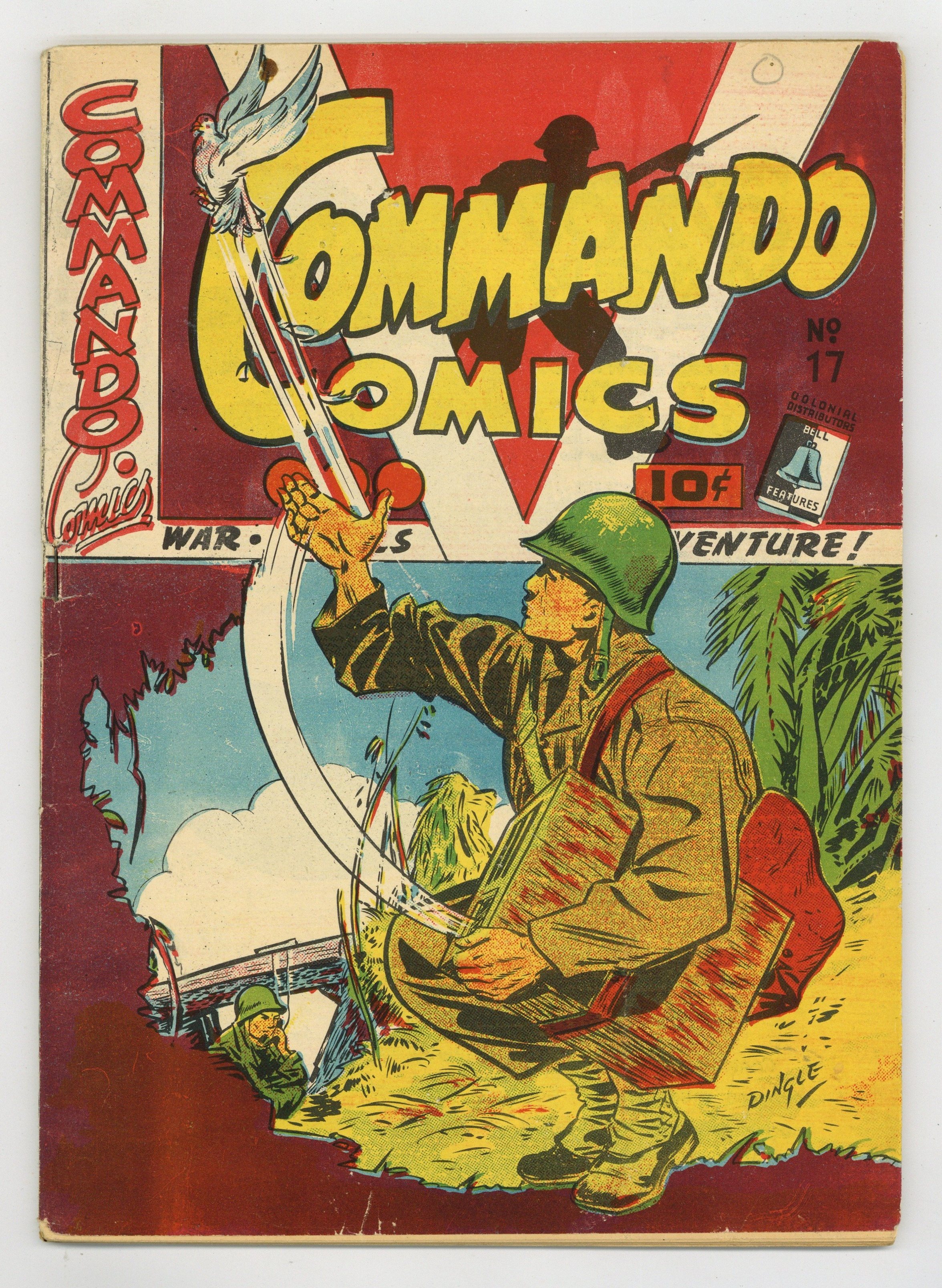 Commando Comics (Canadian c.1942 Bell Features) 17 VG 4.0