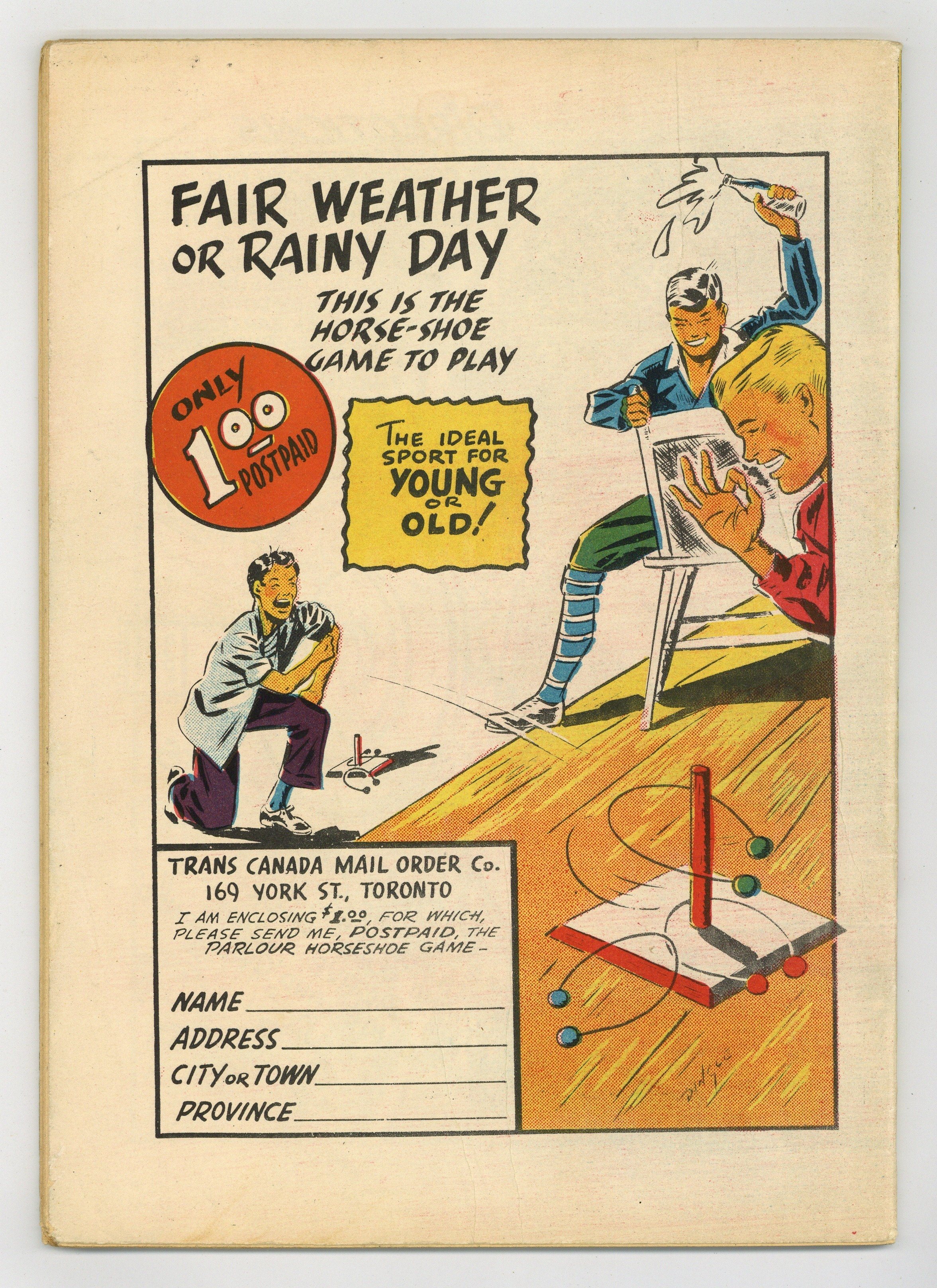 Commando Comics (Canadian c.1942 Bell Features) 18 GD+ 2.5
