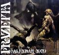 Frank Frazetta Calendar (1976-Present) 1979