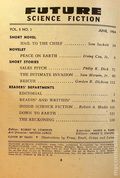 Future Science Fiction (1952-1960 Columbia Publications) Pulp Vol. 5 #1