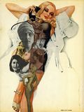 Pin-Up HC (1987 Random House) A Modest History by Mark Gabor 1-1ST