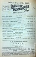 Ranch Romances (1924-1968 Clayton/Warner/Best Books/Literary Enterprises/Popular) Pulp Vol. 97 #3