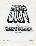 Lights Out! (1989 Hunter Goatley) Fanzine Vol. 1 #1