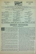 Science Wonder Stories (1929-1930 Stellar) Pulp Vol. 1 #4
