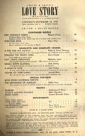 Love Story Magazine (1921-1947 Street & Smith) Pulp 1st Series Vol. 172 #4