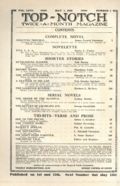Top-Notch (1910-1937 Street & Smith) Pulp Vol. 66 #1