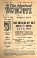 Masked Detective (1940-1943 Better Publications) Pulp Vol. 2 #2