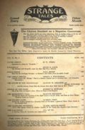 Strange Tales of Mystery and Terror (1931-1933 Clayton Magazines) Pulp Vol. 2 #2