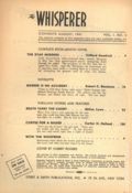Whisperer (1940-1942 Street & Smith) Pulp 2nd Series Vol. 1 #6