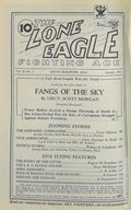 Lone Eagle (1933-1941 Standard) Pulp Vol. 2 #1