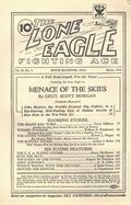 Lone Eagle (1933-1941 Standard) Pulp Vol. 2 #3