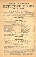 Detective Story Magazine (1915-1949 Street & Smith) Pulp 1st Series Vol. 128 #5