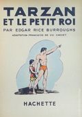 Tarzan et le Petit Roi HC (French 1947 Hachette) Tarzan Librairie Hachette Series 8
