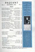 Pageant (1944-1977 Hillman Periodicals) Vol. 1 #1