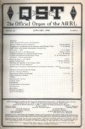 QST (1915 American Relay Radio League, Inc.) Magazine Jan 1930