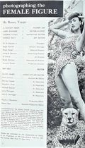Photographing the Female Figure by Bunny Yeager SC (1957 Fawcett Publications) Fawcett How To Book Series 348