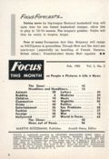 Focus (1951 Leading Magazine Corp.) Magazine Vol. 3 #2