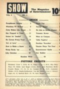 Show The Magazine of Entertainment (1952-1967 Show Magazine Inc.^) Vol. 2 #4